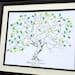 Wedding Tree Guest book Etsy Guest Book Tree Hand Drawn Thumbprint Wedding Tree Wedding Guest Book Alternative