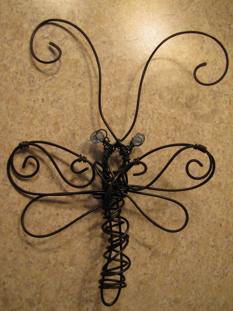 Hammered Metal Dragonfly