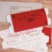Formal Vintage Ticket - Wedding Invitation