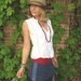 Memorial Sale Eco Mini SKIRT, Size S/M, Upcycled Clothing,recycled, hippie, festival, 4th of July spirit, navy folk print, by Zasra