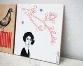 Marie Louise, ceramic tile