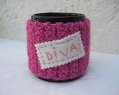 COZY Coffee Cup or Mug - Pink DIVA-