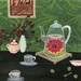 Blooming Tea Original Painting