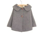 Wool Cape - vintage style