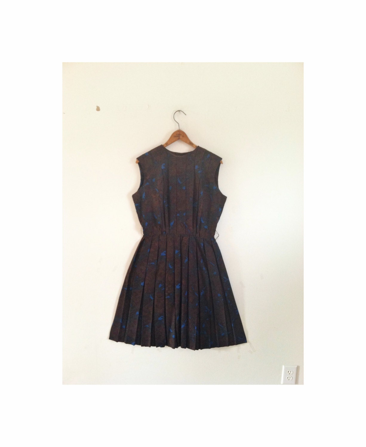 1950s-1960s WHIMSICLE lovely floral dress