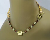 Nkyinkyin "Twistings"  Beaded Necklace