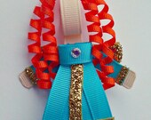 Merida--  Little Princess Clip Collection-- Inspired by Disney-- Birthdays and Baby Showers-Brave