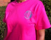 Monogrammed Initial Short Sleeved Tshirt