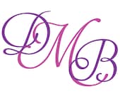 Personalized Custom Monogram - Wedding Couple (M19)