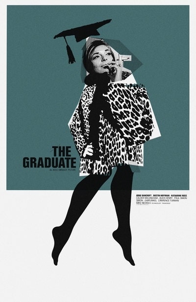 The Graduate 11x17 inch poster
