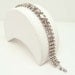 Vintage Rhinestone Bracelet - Clear Rhinestone Bridal Jewelry