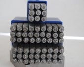 3 mm Dotz Combo Set Uppercase, Lowercase and Numbers -Exclusive Font-Metal Alphabet Set for Metal Stamping-Lucy Style
