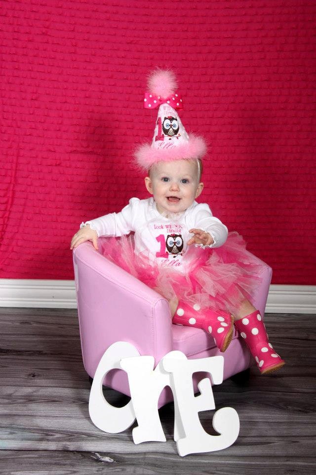 Childrens Clothing, Owl Three Piece Outfit, Embroidered Shirt, Personalized Bloomers, Owl Party Hat,First Birthday Party Outfit
