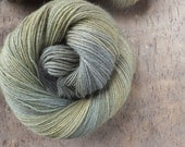 Cocktail Olives -  Hand Dyed Mink Merino Silk Yarn - Knitty Reviewed