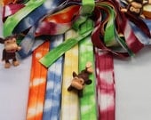 10 yards 5/8" (62) Tie Dye  Mix elastic foe trim ties diapers emi bella jays
