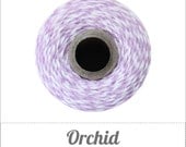 Orchid - Light Purple and White Baker's Twine by The Twinery - 240 yards