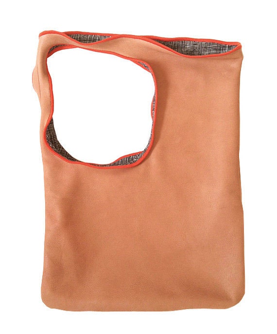 Leather Handbag. (handmade)