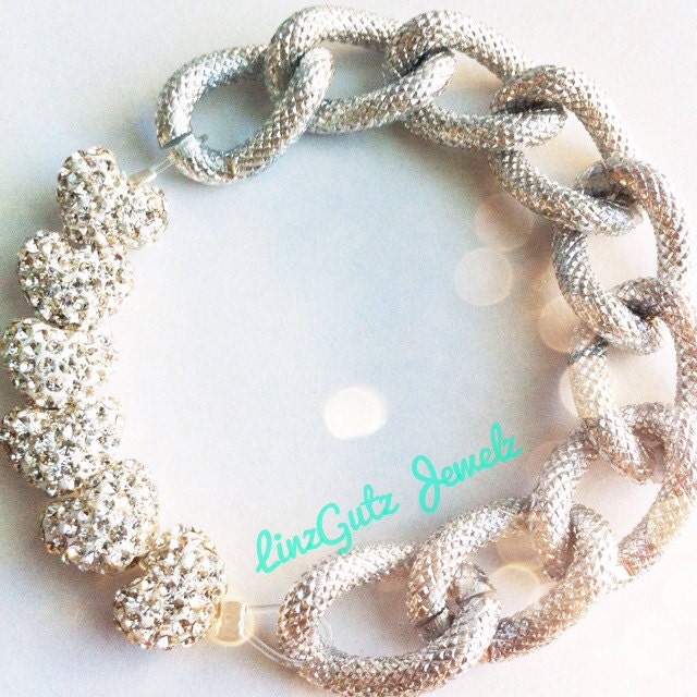 Hearts of Blanca Silver Bracelet