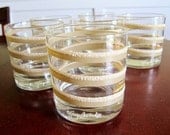 Vintage Georges Briard On The Rocks Glasses