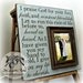 Custom Wedding Picture Frame, 16x16 Anniversary , Vows, Wedding Sign, Wedding Gift, Wedding Frame, Mother of the Bride, Father of the Bride