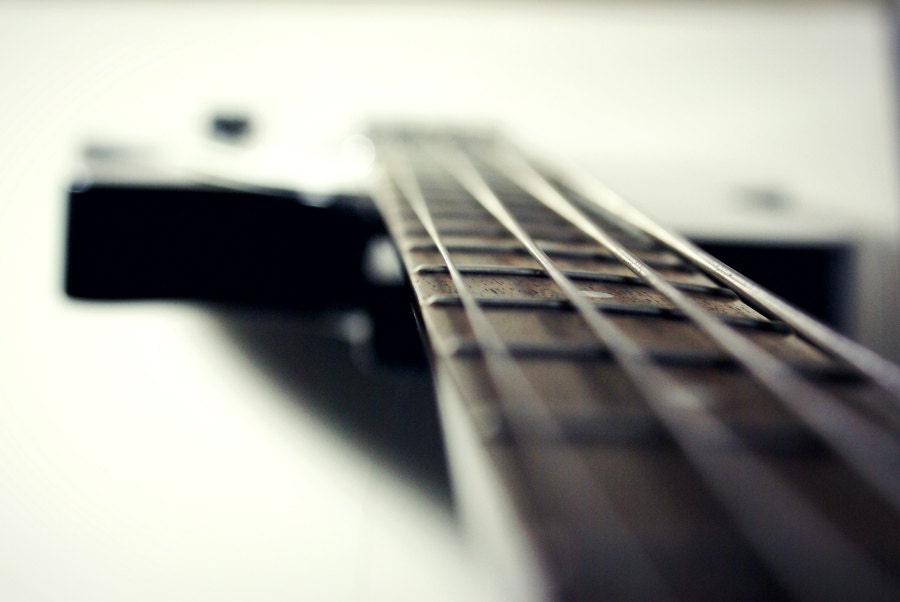 Gretsch Bass Guitar 8x12 Photography Print, Music Wall Art, Musical Instruments, Bassist, Rock and Roll