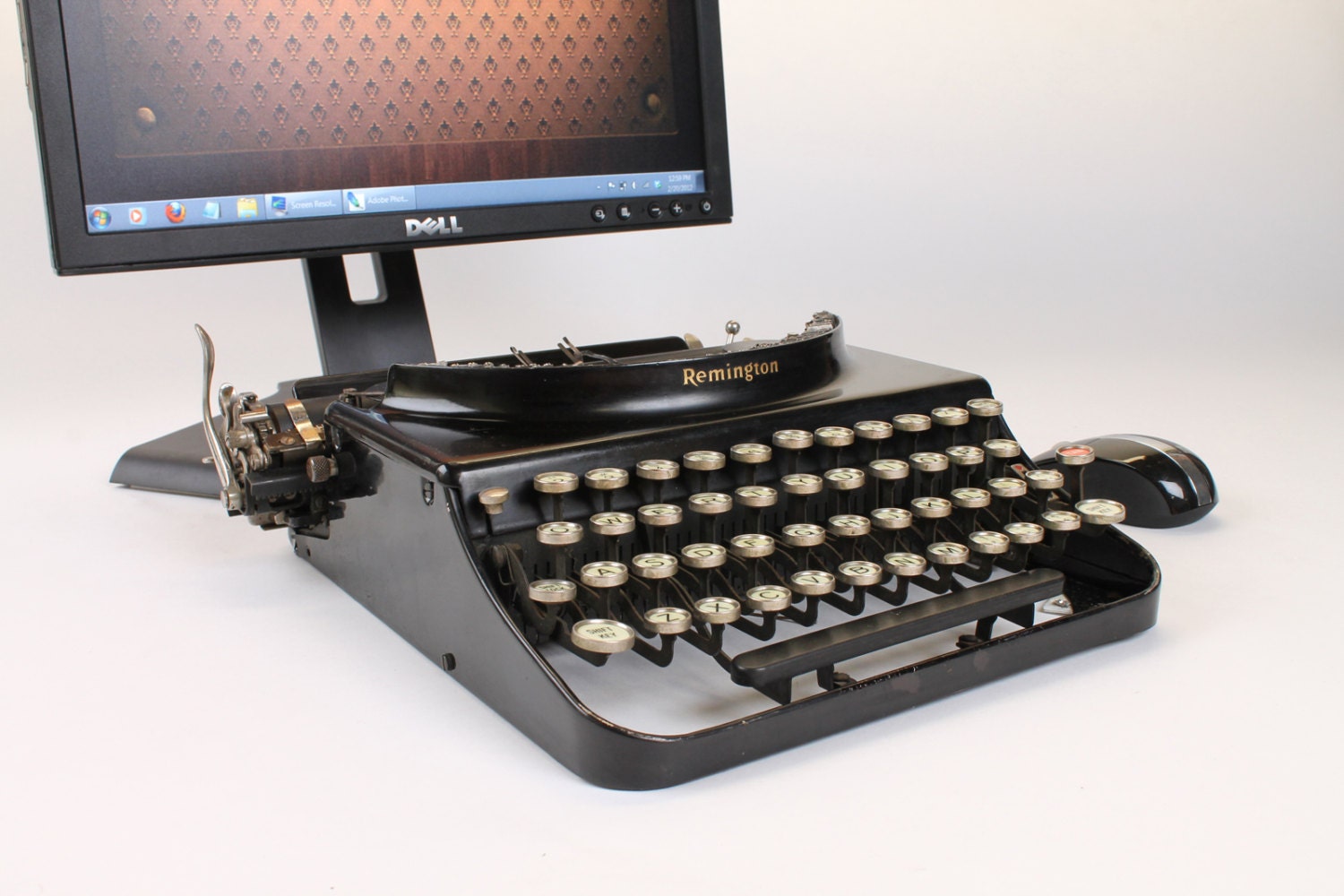 USB Typewriter -- Remington No. 3 from 1929 (English/French Keyboard)
