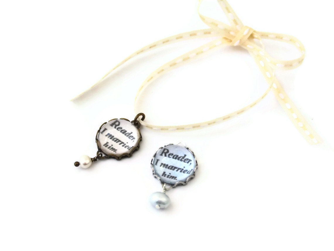 Custom Wedding Bouquet Garter Charm - CHARMING DAY - Silver Bronze Freshwater Pearl Vintage Wedding Gift UK