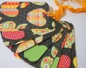 Apple Glitter Large Tags Qty 20 Great for Teachers