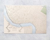 New Orleans Neighborhoods - (Set of 3) Letterpress Postcards