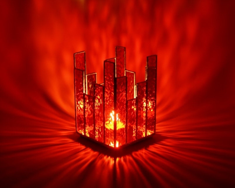 Glass Votive Candle Holder