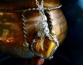 Large Tigers Eye Necklace