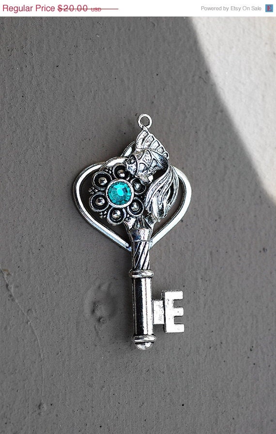 SALE - Legend of the Koi Key Necklace