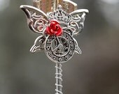 SALE - Alice in Wonderland Key Necklace