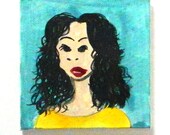 Art Portrait, Mini Fashion Portrait, Mini Art Easel