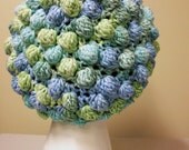 Blue Green Popcorn Tam