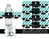 Milk and Cookies Collection - Printable Water bottle Labels