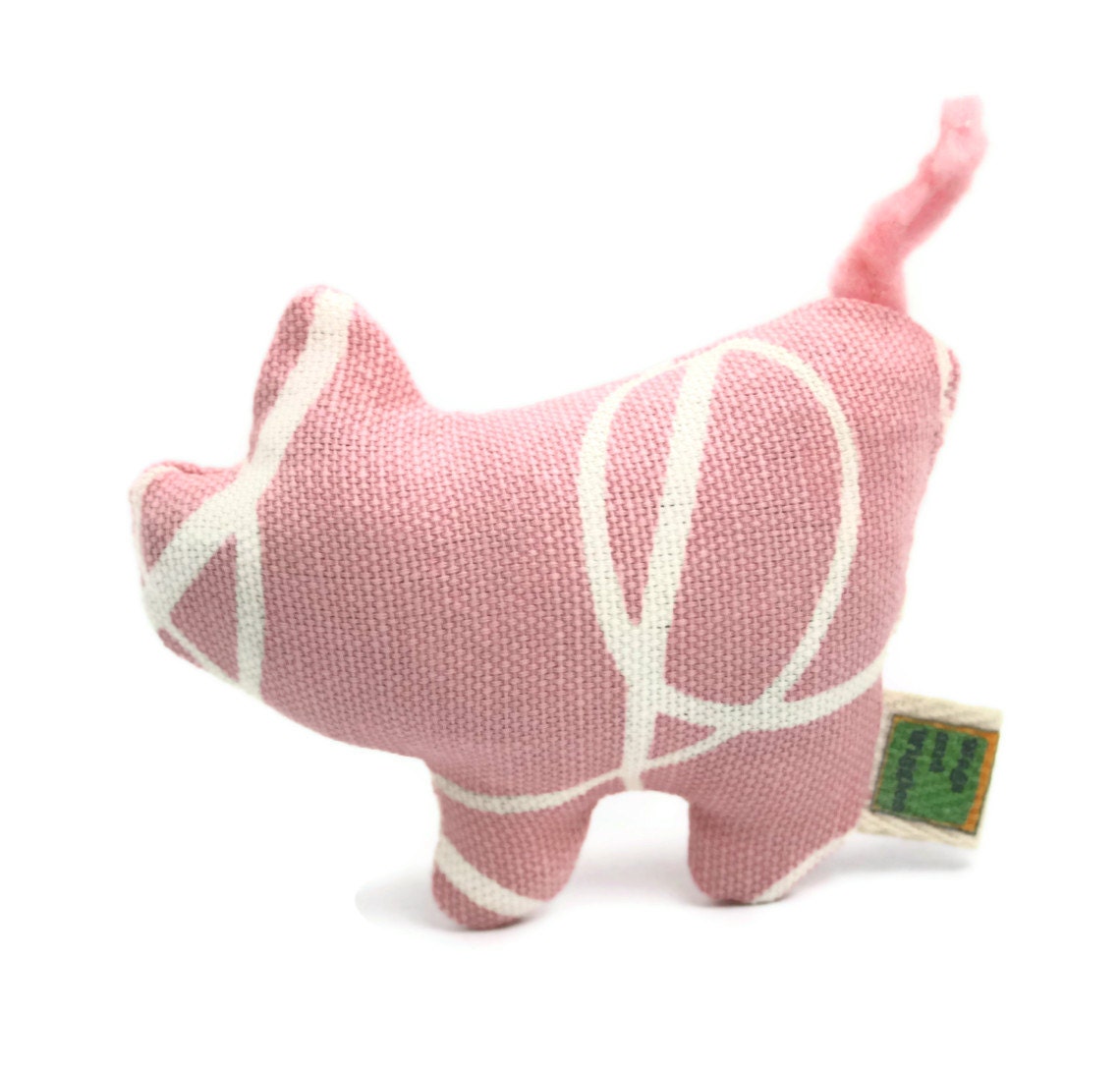 Organic Catnip Toy Pig