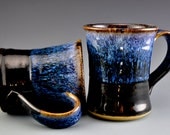 Midnight Mug Ceramic Coffee Cup Tall