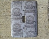 French Chair Light Switch Plate Cover