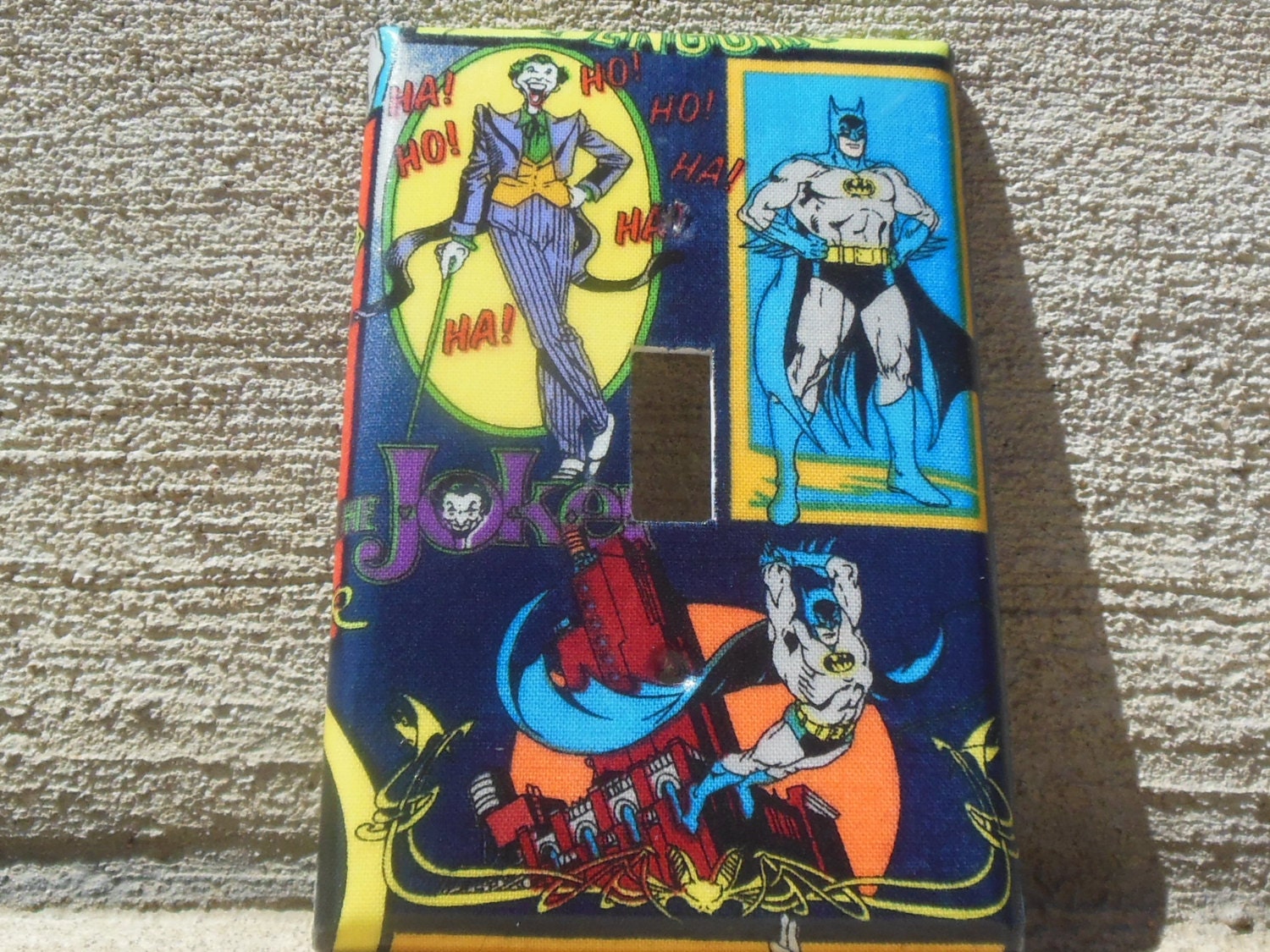 Batman Joker Light Switch Plate Cover