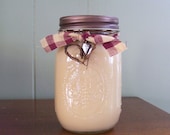 Cookie Cottage Triple Scented Mason Jar Container Candle.