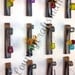 Wall Hanging Candle / Flower Holders - Set of 12 - 100% recycled Wine Barrels