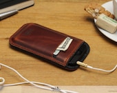 Pack & Smooch iPhone 4S/4 wallet case iphone 4 cover -LEICESTER- LE-4-ALB