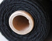 Twinery SOLID COLOR Charcoal Black Bakers Twine - Gift Wrap - Scrapbooking - Invitations - DIY Crafting - 240 Yards Full Spool of String