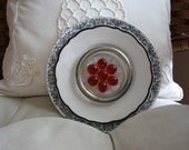 Dish Art Decor BLACK LACE