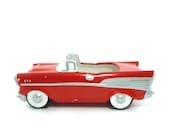 Vintage car planter - 1957 Chevy convertible