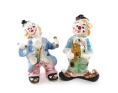 Musician clown figurines