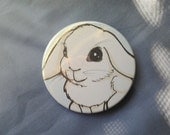 Bunny Pinback button
