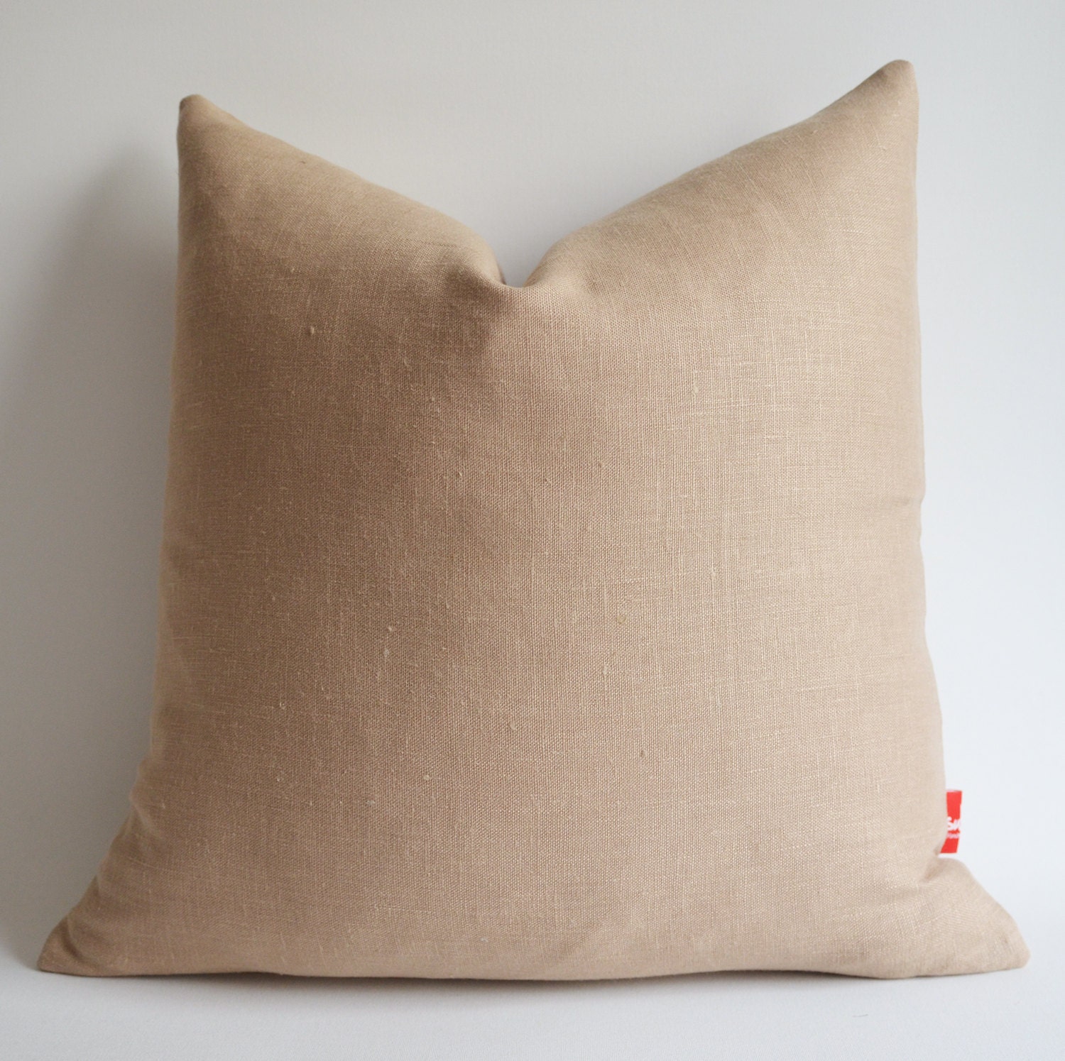 Sukan / 2 Piece - Soil Linen Pillow Cover - decorative pillows - throw pillow - linen euro sham - euro pillow sham - nursery decor - 18x18