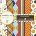 Instant Download - Sunday Playdate -- 12x12 Digital Scrapbook Printable Paper Pack -- Buy 3 Digital Paper Packs Get 1 FREE